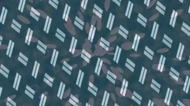 Benzersiz dijital animasyon tarzı grafikleri olan yaratıcı ortam tasarımı için yenilikçi hareket dokusu