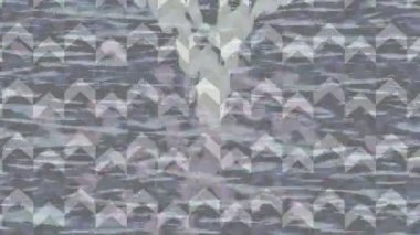 Benzersiz hareket dokusu tasarım sanatı ile profesyonel video düzenleme için modern soyut grafikler