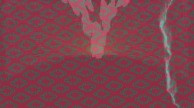 Benzersiz hareket grafikleri tasarım sanatına sahip yaratıcı film üretimi için özet bir arkaplan