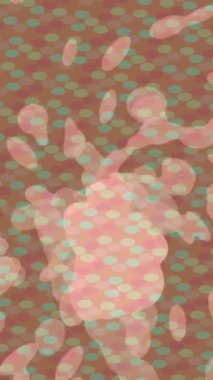 Organik desenli yüzey giriş stili video film sanatı ile soyut arkaplan tasarımı