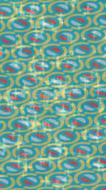 Dijital doku yüzey tasarım biçimi ile modern video animasyonu için gelişmiş hareket grafikleri