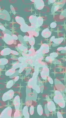 Estetik doku arkaplan tasarımı renkli hareket grafikleri ile moda film giriş profosyoneli