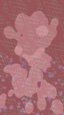 Yaratıcı video düzenleme film arkaplan tasarımı için minimalist organik hareket grafikleri