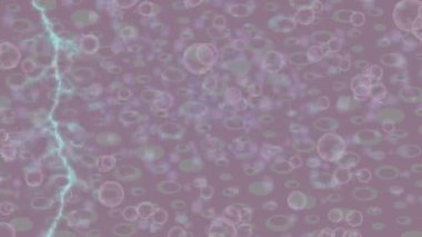 Organik desenli yüzey giriş stili video film sanatı ile soyut arkaplan tasarımı