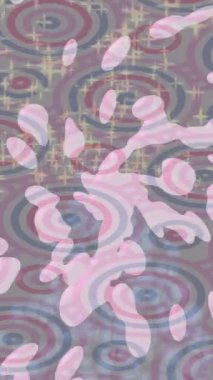 Estetik doku arkaplan tasarımı renkli hareket grafikleri ile moda film giriş profosyoneli