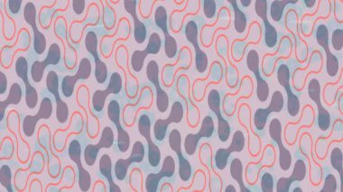 Soyut hareket desenli fütüristik video üretimi için dinamik dijital arkaplan