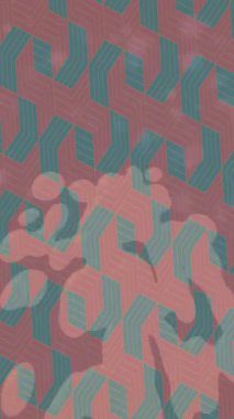 Lüks hareket projeleri için soyut tasarım stili animasyonu olan üst düzey dijital doku