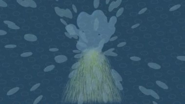 Yaratıcı video düzenleme film tasarımı için benzersiz hareket grafikleri biçimi giriş hareketi video pro