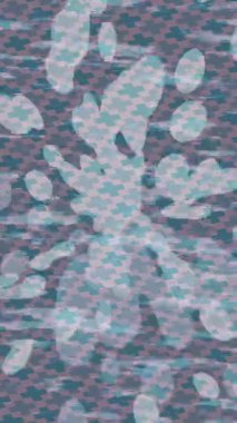 Organik desenli yüzey giriş stili video film sanatı ile soyut arkaplan tasarımı