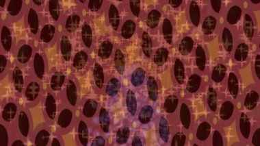 Organik desenli yüzey giriş stili video film sanatı ile soyut arkaplan tasarımı