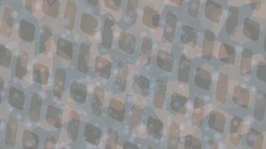 Benzersiz dijital animasyon tarzı grafikleri olan yaratıcı ortam tasarımı için yenilikçi hareket dokusu