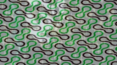 Benzersiz video giriş tasarımı projeleri için detaylı yüzey kalıbı film animasyon stili grafik girişi