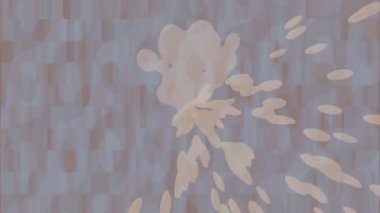 Yaratıcı video düzenleme film arkaplan tasarımı için minimalist organik hareket grafikleri