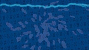 Modern medya üretimi için fütüristik dijital soyut doku sinematik tarz hareketli grafik ögesi