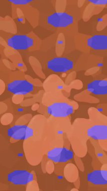 Benzersiz dijital animasyon tarzı grafikleri olan yaratıcı ortam tasarımı için yenilikçi hareket dokusu