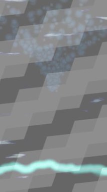 Soyut hareket desenli fütüristik video üretimi için dinamik dijital arkaplan