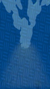 Soyut hareket desenli fütüristik video üretimi için dinamik dijital arkaplan