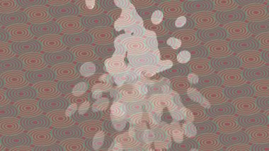 Benzersiz hareket dokusu tasarım sanatı ile profesyonel video düzenleme için modern soyut grafikler