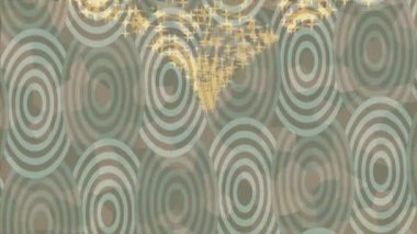 Soyut hareket desenli fütüristik video üretimi için dinamik dijital arkaplan