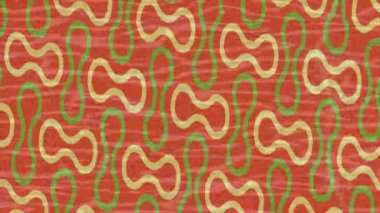 Benzersiz video giriş tasarımı projeleri için detaylı yüzey kalıbı film animasyon stili grafik girişi