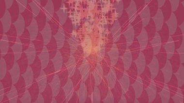 Modern medya üretimi için fütüristik dijital soyut doku sinematik tarz hareketli grafik ögesi