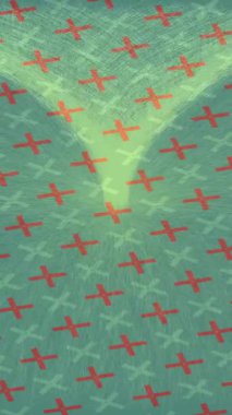 Dijital doku yüzey tasarım biçimi ile modern video animasyonu için gelişmiş hareket grafikleri