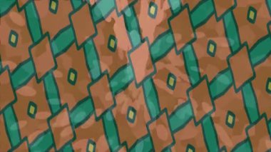 Dijital doku yüzey tasarım biçimi ile modern video animasyonu için gelişmiş hareket grafikleri