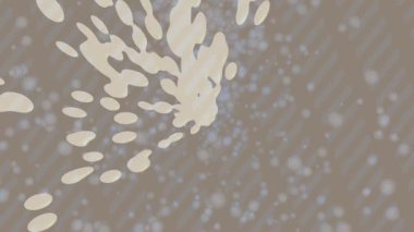 Soyut hareket desenli fütüristik video üretimi için dinamik dijital arkaplan