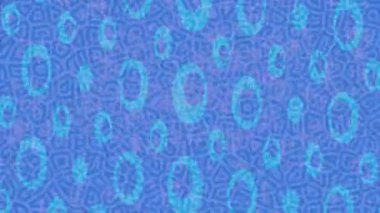 Soyut hareket desenli fütüristik video üretimi için dinamik dijital arkaplan