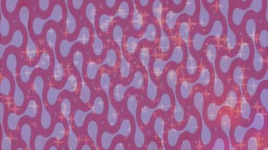 Dijital doku yüzey tasarım biçimi ile modern video animasyonu için gelişmiş hareket grafikleri