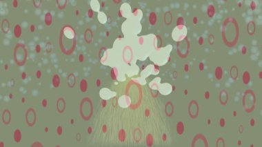 Benzersiz video giriş tasarımı projeleri için detaylı yüzey kalıbı film animasyon stili grafik girişi