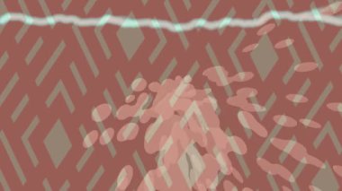 Soyut hareket desenli fütüristik video üretimi için dinamik dijital arkaplan