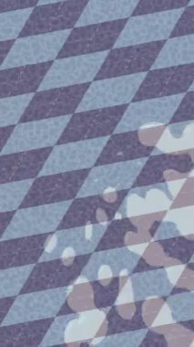 Benzersiz dijital animasyon tarzı grafikleri olan yaratıcı ortam tasarımı için yenilikçi hareket dokusu