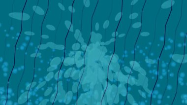 Soyut hareket desenli fütüristik video üretimi için dinamik dijital arkaplan