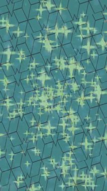 Benzersiz dijital animasyon tarzı grafikleri olan yaratıcı ortam tasarımı için yenilikçi hareket dokusu