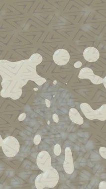 Benzersiz video giriş tasarımı projeleri için detaylı yüzey kalıbı film animasyon stili grafik girişi