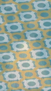 Lüks hareket projeleri için soyut tasarım stili animasyonu olan üst düzey dijital doku