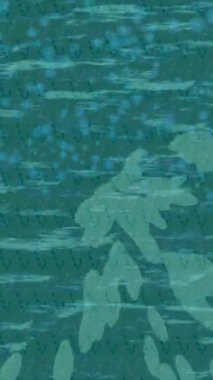 Organik desenli yüzey giriş stili video film sanatı ile soyut arkaplan tasarımı