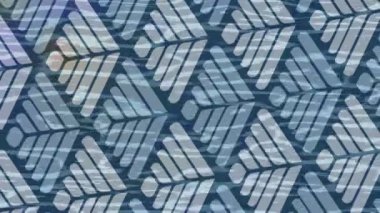 Lüks hareket projeleri için soyut tasarım stili animasyonu olan üst düzey dijital doku