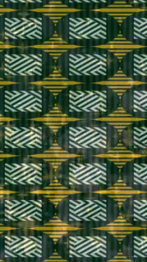 Benzersiz video giriş tasarımı projeleri için detaylı yüzey kalıbı film animasyon stili grafik girişi