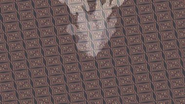 Yaratıcı video düzenleme film arkaplan tasarımı için minimalist organik hareket grafikleri