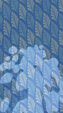 Estetik doku arkaplan tasarımı renkli hareket grafikleri ile moda film giriş profosyoneli