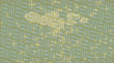 Soyut hareket desenli fütüristik video üretimi için dinamik dijital arkaplan