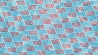 Dijital doku yüzey tasarım biçimi ile modern video animasyonu için gelişmiş hareket grafikleri