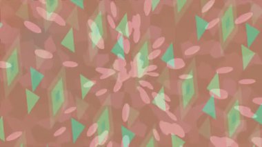 Benzersiz dijital animasyon tarzı grafikleri olan yaratıcı ortam tasarımı için yenilikçi hareket dokusu