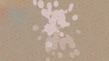 Estetik doku arkaplan tasarımı renkli hareket grafikleri ile moda film giriş profosyoneli