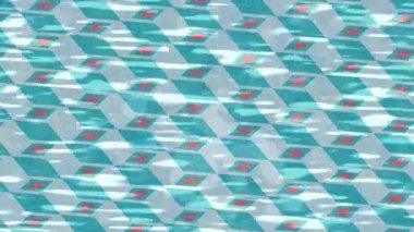 Modern medya üretimi için fütüristik dijital soyut doku sinematik tarz hareketli grafik ögesi