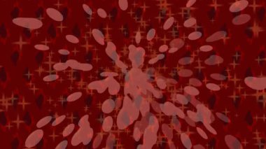 Yaratıcı video düzenleme film arkaplan tasarımı için minimalist organik hareket grafikleri