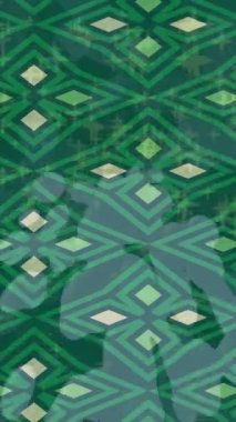 Benzersiz video giriş tasarımı projeleri için detaylı yüzey kalıbı film animasyon stili grafik girişi