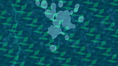 Benzersiz dijital animasyon tarzı grafikleri olan yaratıcı ortam tasarımı için yenilikçi hareket dokusu